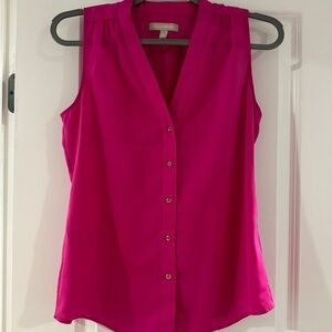 Banana Republic Fuchsia Button-Down Blouse